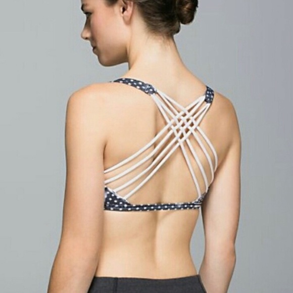 lululemon athletica Other - LULULEMON Free To Be Wild Dottie Dream sports bra